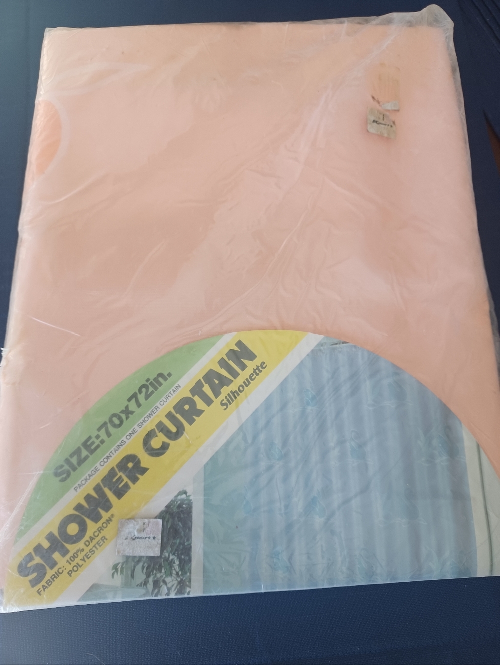 Vintage Cannon Swan Design Fabric Shower Curtain